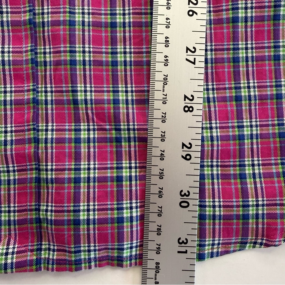 Ralph Lauren Mens XL Pink Plaid Long Sleeve Pony Button Casual Dress Shirt - Picture 8 of 15